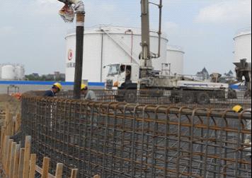 第十直屬分公司承建的杭州蕭山機(jī)場(chǎng)油庫(kù)擴(kuò)建工程開(kāi)工