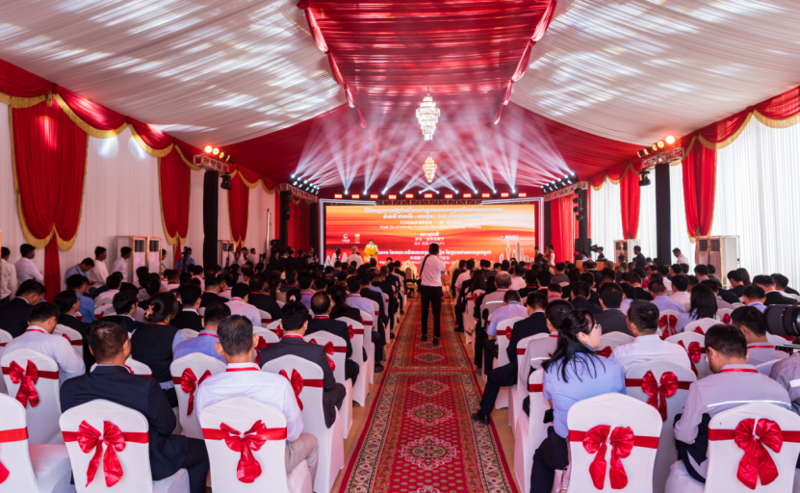 匠心筑造  奉獻精品② | 四化建承建柬埔寨萬力輪胎項目投產